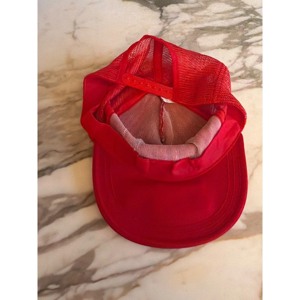 Indiana Hoosiers University‎ IU Trucker Hat Red Adjustable Mesh Snapback Cap